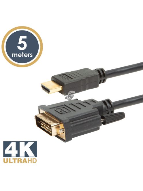 Nexus DVI-D / HDMI kábel • 5 m