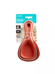   Bewello Mérőkanál szett - műanyag - 17 x 9,3 x 6 cm - 4 db / csomag