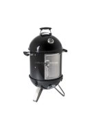 Barbecook BC-SMO-5017 Oskar S zománcozott füstölő és grill, fekete, átmérő 40cm