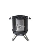 Barbecook BC-SMO-5017 Oskar S zománcozott füstölő és grill, fekete, átmérő 40cm