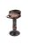 Barbecook BC-CHA-1008 Loewy 50 zománcozott faszenes grill, fekete, 47,5cm átmérő