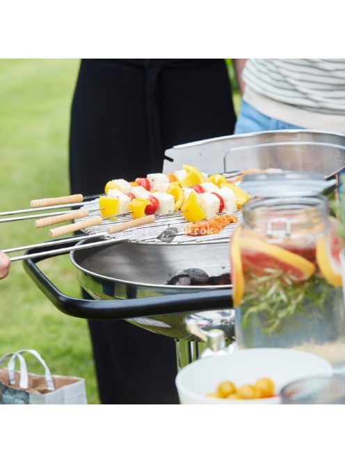 Barbecook BC-CHA-1005 Loewy 50 SST rozsdamentes acél faszenes grill, 51,5x56x99cm