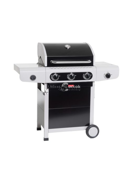 Barbecook BC-GAS-2018 Siesta 310 Black Edition gázgrill, oldalégővel, 124x56x120cm