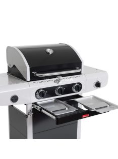  Barbecook BC-GAS-2018 Siesta 310 Black Edition gázgrill, oldalégővel, 124x56x120cm