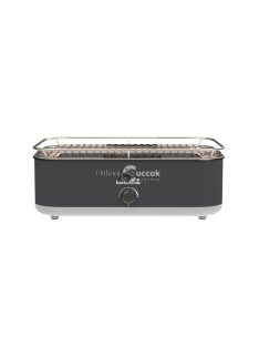   Barbecook BC-ELE-1003 E-Carlo elektromos asztali grill, szürke, 42,5x33x16,5cm