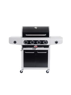   Barbecook BC-GAS-2024 Siesta 412 Black Edition gázgrill, tárolóval, oldalégővel, 132x56x120cm