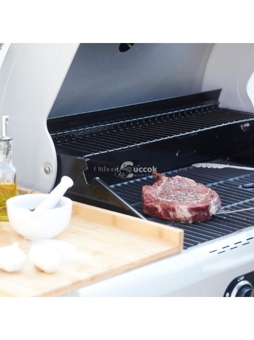 Barbecook BC-GAS-2024 Siesta 412 Black Edition gázgrill, tárolóval, oldalégővel, 132x56x120cm