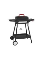 Barbecook BC-ELE-4001 Alexia 5111 elektromos grill, oldalsó asztal, kerék, fekete, 84x55x97cm