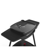 Barbecook BC-ELE-4001 Alexia 5111 elektromos grill, oldalsó asztal, kerék, fekete, 84x55x97cm