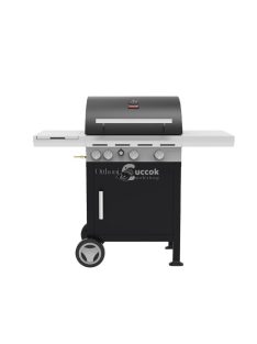   Barbecook BC-GAS-2003 Spring 3212 gázgrill, tárolóval, oldalégővel, 133x57x115cm