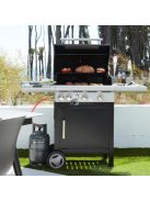 Barbecook BC-GAS-2003 Spring 3212 gázgrill, tárolóval, oldalégővel, 133x57x115cm