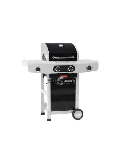 Barbecook BC-GAS-2014 Siesta 210 Black Edition gázgrill, oldalégővel, 112x56x118cm