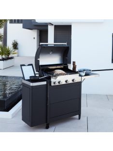   Barbecook BC-GAS-2037 Stella 3221 gázgrill, tárolóval, oldalégővel, gázpalack tárolóval, 174x59x119cm