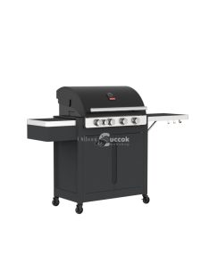   Barbecook BC-GAS-2038 Stella 4311 gázgrill, tárolóval, infravörös oldalégővel, 174x59x119cm