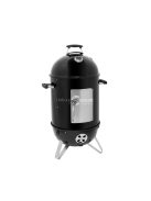 Barbecook BC-SMO-5014 Oskar M zománcozott füstölő és grill, fekete, átmérő 44cm