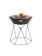 Barbecook BC-WOO-6016 Rila tűzkosár és grill, 80x75x71cm