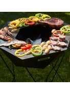 Barbecook BC-WOO-6016 Rila tűzkosár és grill, 80x75x71cm