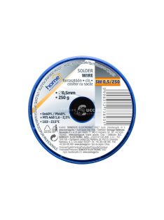   Home SW 0,5/250 forrasztóón, 0,5mm, 250g, európai gyártótól származó kiváló minőségű forrasztóón, összetétel: SN/PB: 60/40%, gya