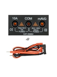   Home VC 830L digitális multiméter, egyenfeszültség, váltófeszültség, egyenáram, ellenállás mérése, mért érték rögzítés