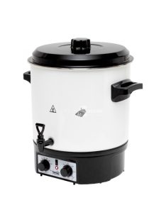   Home HG BA 27 befőző automata, teljesítmény 1800 W, 27 literes tartály, sterilizálás funkció, fehér-fekete