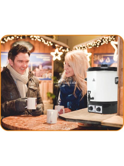 Home HG BA 27 befőző automata, teljesítmény 1800 W, 27 literes tartály, sterilizálás funkció, fehér-fekete