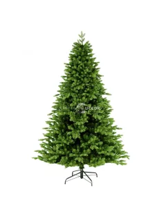   Home KMF 6/240 műfenyő beépített világítással, 650 db LED, 240 cm magasság, 134 cm átmérő, talpkapcsoló, 4 funkció