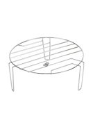 Home HG MH 23 GR mikrohullámú sütő grill funkcióval, digitális, 800 W, 23 literes, gyerekzár, szürke