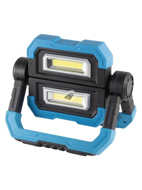 Home FLB 10C újratölthető COB LED fényvető, 2 x 5 W, 500 lm - 4 óra, 1000 lm - 2 óra, 5000 mAh