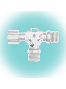   Home DLT T-elosztó fényfüzérhez, Home DLI, Home DLF termékcsaládhoz, kül- és beltéri kivitel, fehér