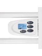 Home FKTW 501 fali elektromos törölközőszárító, 500W, LCD, fehér