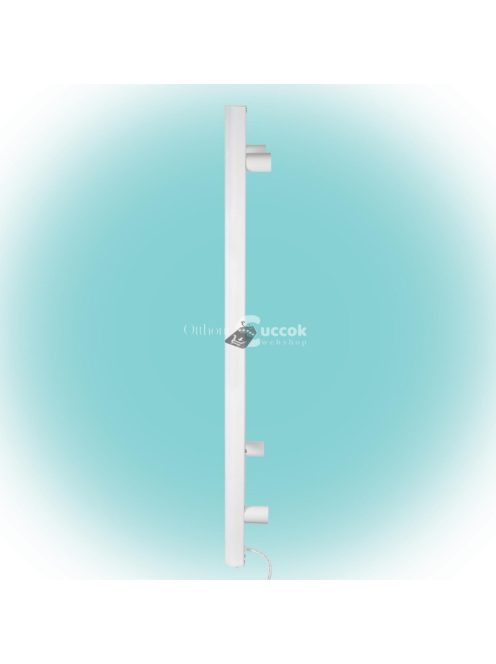 Home FKTW 501 fali elektromos törölközőszárító, 500W, LCD, fehér