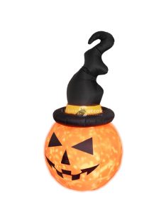   Home KD 180 T felfújható halloween tök, 183 cm, belső LED projektorral, beépített ventilátor, kül- és beltéri