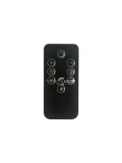 Home FKK 24 falra szerelhető vagy talpra állítható elektromos látványkandalló, 900W/1800W, heti program, távirányító, fekete