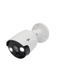   Home HSK 140 kültéri álkamera lámpával, élethű megjelenés, piros fény, dupla LED lámpa mozgás- és fényérzékelővel, elemes tápell