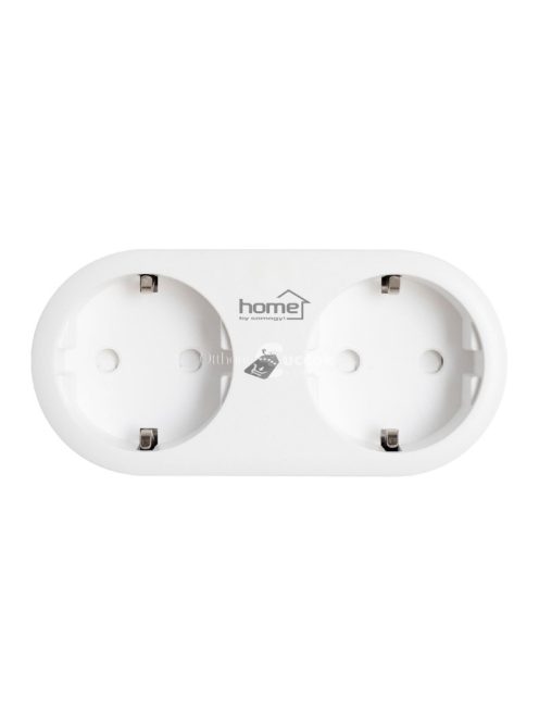 Home NVS 32 PRO SMART elosztó, SMART LIFE alkalmazással távolról vezérelhető, 2 db földelt aljzat gyermekvédelemmel, Wi-Fi 2,4 G