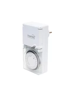   Home TG 24 mechanikus időzítő óra, max. 16 A / 3680 W, 24 óra programozhatóság, IP44, kültéri