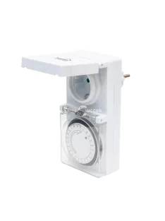   Home TG 24 mechanikus időzítő óra, max. 16 A / 3680 W, 24 óra programozhatóság, IP44, kültéri