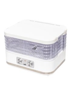   Home HG ASZ 5 aszaló, 35-70°C között állítható hőmérséklet, 5 tálca, töltőtömeg 3,5 kg, 250 W, fehér