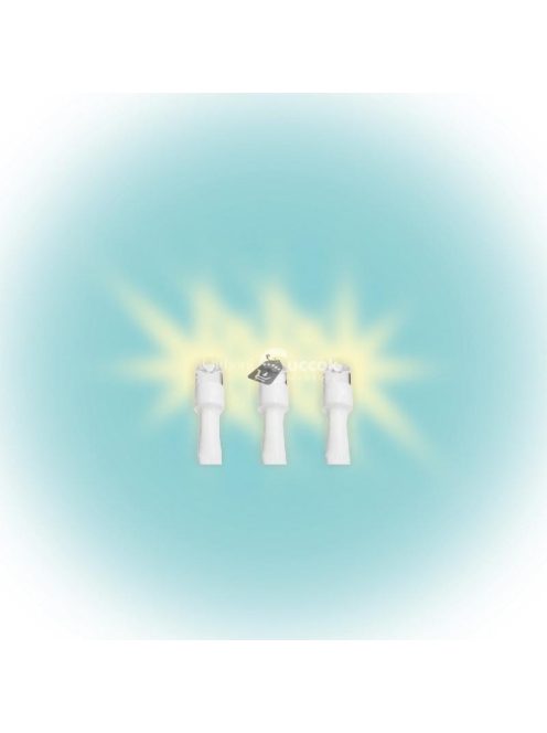 Home DLFC 600/WW LED-es cluster fényfüggöny, 2,7x0,6 m / 600 db melegfehér LED, állófényű, fehér vezeték, sorolható, kül- és bel