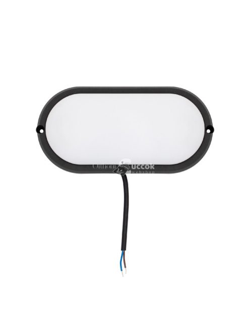 Home RCO 18 LED/BK LED fali és mennyezeti lámpa, 18 W, 2000 lm, IP65, 4000 K, ovális, fekete
