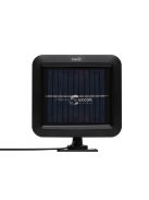 Home FLP250SOLAR napelemes LED reflektor, 250 lm, PIR mozgásérzékelő, 120° 5m, 56 db hidegfehér SMD LED, energiatakarékos, műany