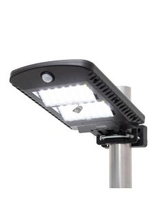   Home FLP1002SOLAR napelemes LED reflektor, 1000 lm, PIR mozgásérzékelő, 120° 5m, 2 x 28 db hidegfehér SMD LED, energiatakarékos,