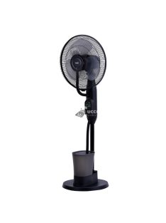   Home SFM43BK párásító ventilátor, 75 W, 40 cm névleges lapátátmérő, 3 lapát, 3 fokozat, oszcillálás, kikapcsolásidőzítés, 3 foko