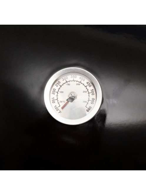 Home GR03 fedeles gömbgrill, faszén, faszénbrikett, zománcozott acél tűztér és fedél, krómozott acél rostély, galvanizált acél s