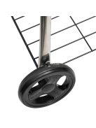 Home GR03 fedeles gömbgrill, faszén, faszénbrikett, zománcozott acél tűztér és fedél, krómozott acél rostély, galvanizált acél s