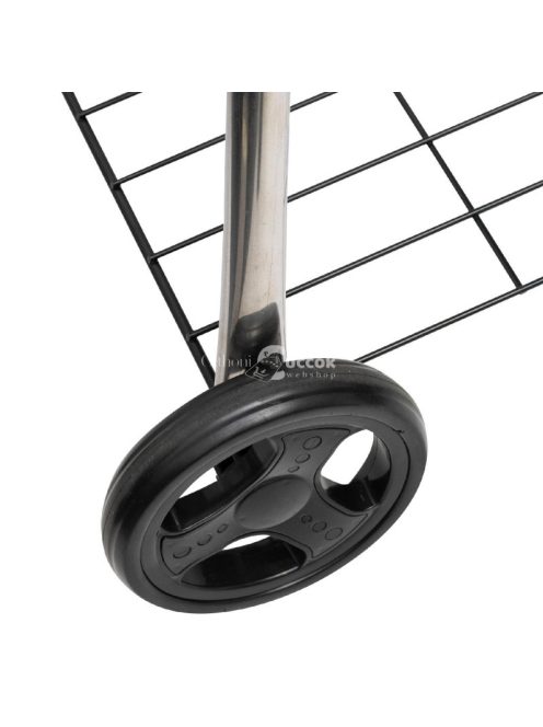 Home GR03 fedeles gömbgrill, faszén, faszénbrikett, zománcozott acél tűztér és fedél, krómozott acél rostély, galvanizált acél s