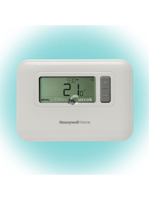 Honeywell Home T3C110AEU programozható szobatermosztát, LCD, időszámítás váltás, 7 napos programozhatóság, extra funkciók, fagyv