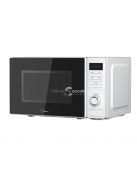 Midea MAM720C2AT (WH) digitális mikrohullámú sütő, 700 W, 20 literes , 8 menü, gyerekzár, fehér