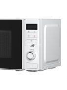 Midea MAM720C2AT (WH) digitális mikrohullámú sütő, 700 W, 20 literes , 8 menü, gyerekzár, fehér