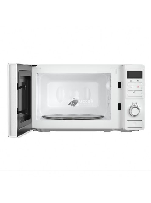 Midea MAM720C2AT (WH) digitális mikrohullámú sütő, 700 W, 20 literes , 8 menü, gyerekzár, fehér